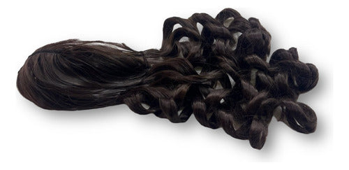 Cabellera Sintética Para Imágenes Religiosas 110cm